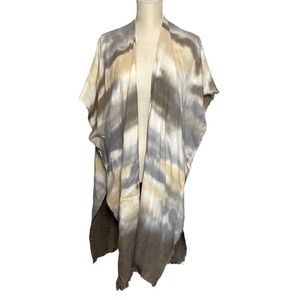 Free People Do Everything In Love Open Front Wrap Shrug One Size